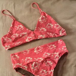 Acacica Napali Top in neon vintage